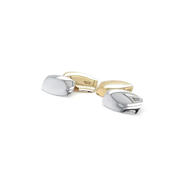 Gold Combination Cufflinks