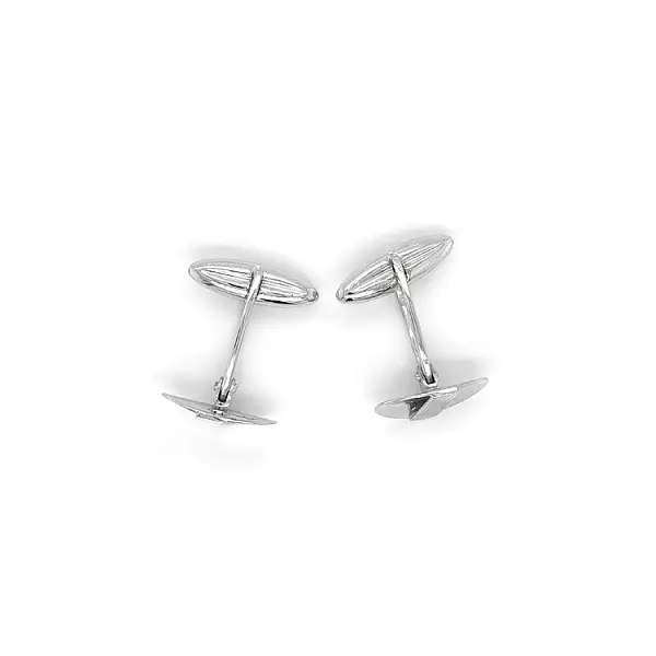 White Gold Cufflinks