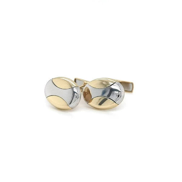 Gold Combination Cufflinks