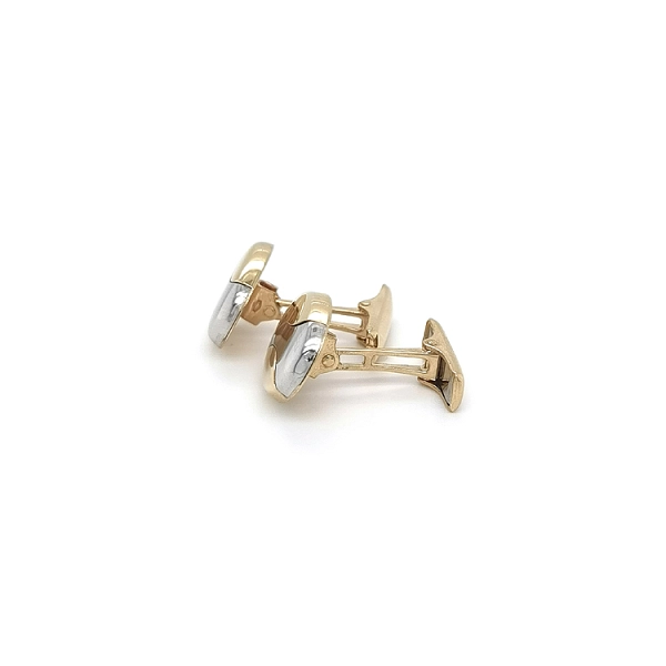 Gold Combination Cufflinks