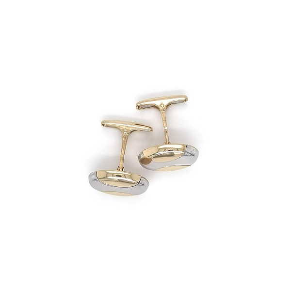 Gold Combination Cufflinks