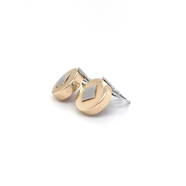 Gold Combination Cufflinks
