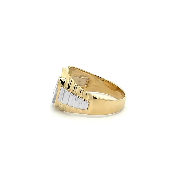 Gold Men's Sealing Ring