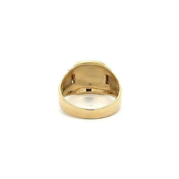 Gold Men's Sealing Ring