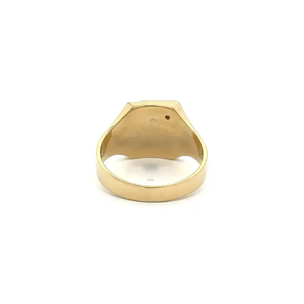Gold Men's Sealing Ring