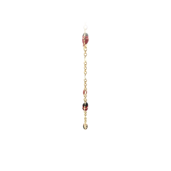 Golden Baby Ladybug Necklace