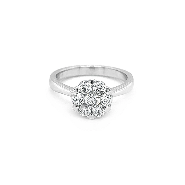 Gold Ring with Diamonds