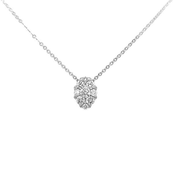 Gold Pendant with Diamonds