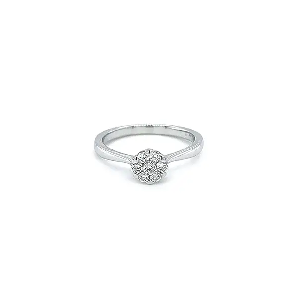 Gold Ring with Diamonds