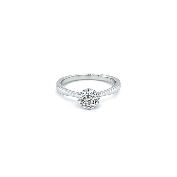 Gold Ring with Diamonds