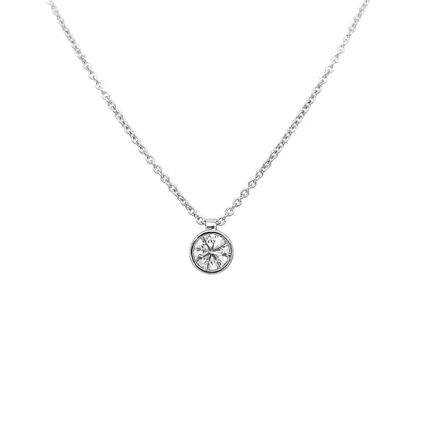 Gold Pendant with Diamonds