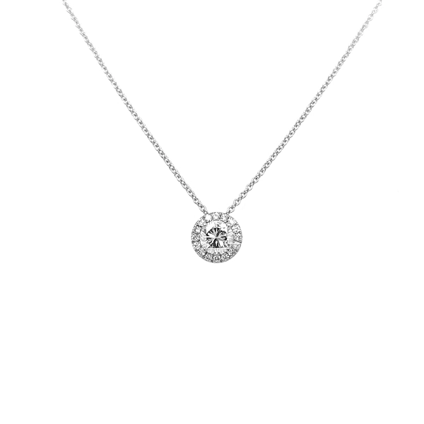 Gold Pendant with Diamonds