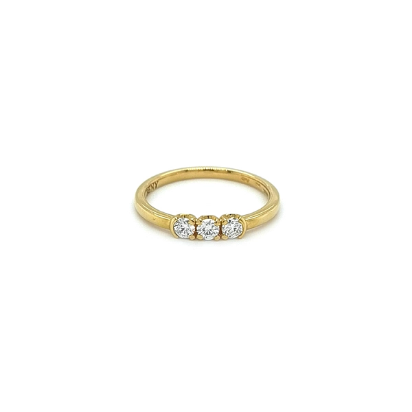 Gold Ring with Diamonds