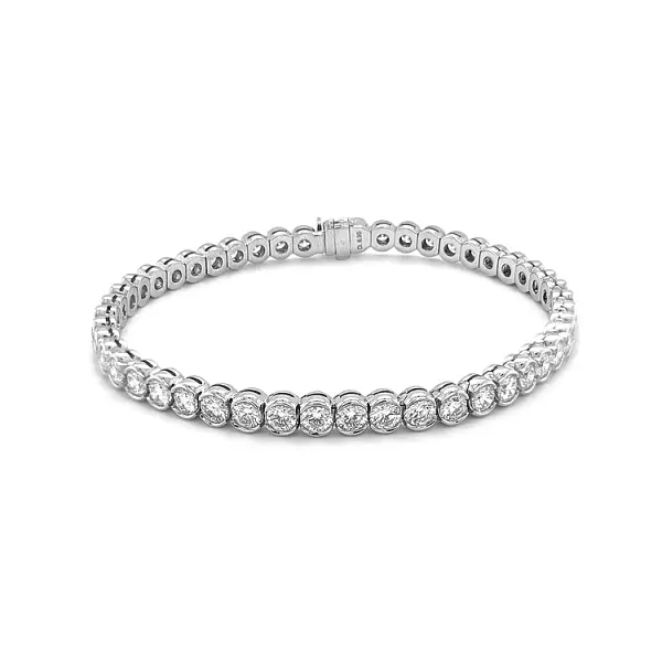 Gold Bracelet with Diamonds