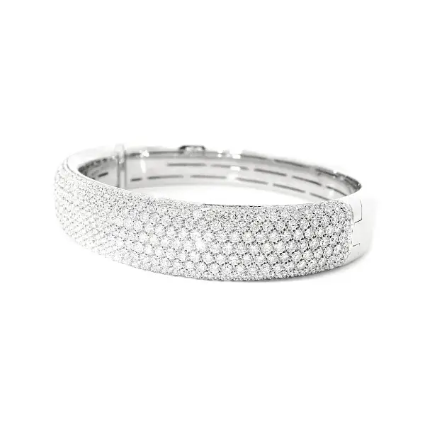 Gold Bracelet with Diamonds