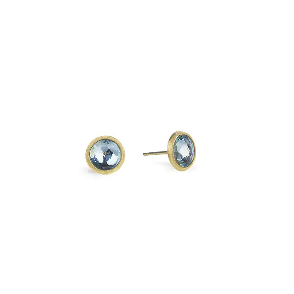 Gold Earrings with Blue Topaz Marco Bicego Jaipur
