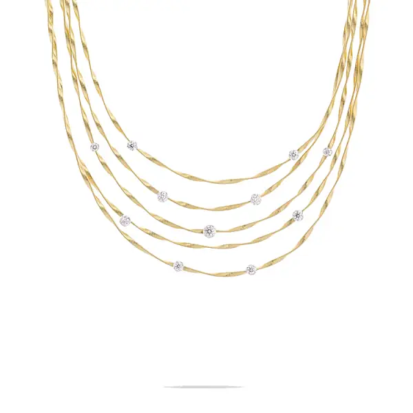 Gold Marco Bicego Marrakech Necklace CG340-B8 YW