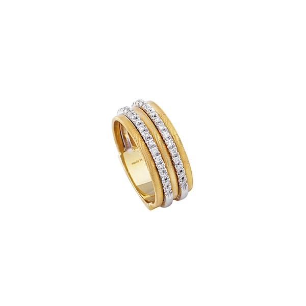 Gold Macro Bicego Goa AG323 B YW Ring