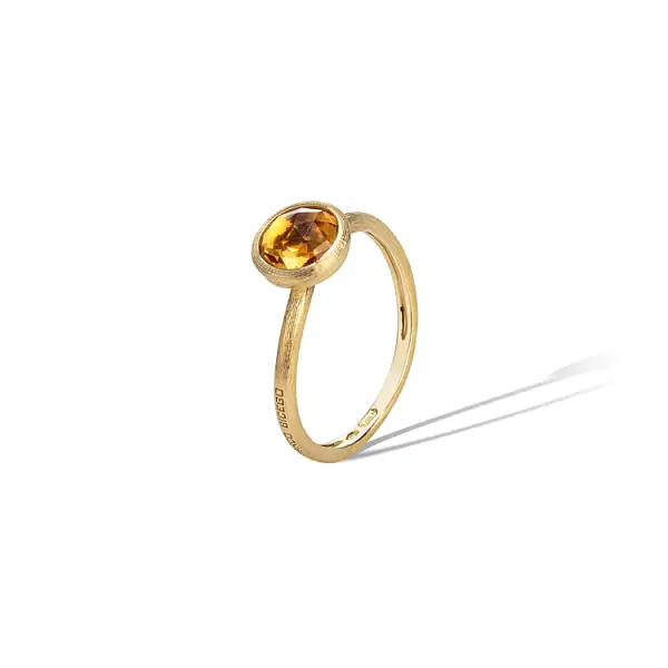 Gold Ring with Citrine Marco Bicego Jaipur