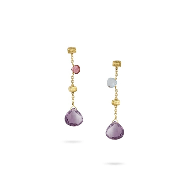 Gold Earrings Marco Bicego Paradise OB1430 MIX01 Y