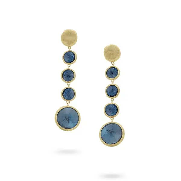 Gold Earrings Marco Bicego Jaipur OB901 TPL01 Y