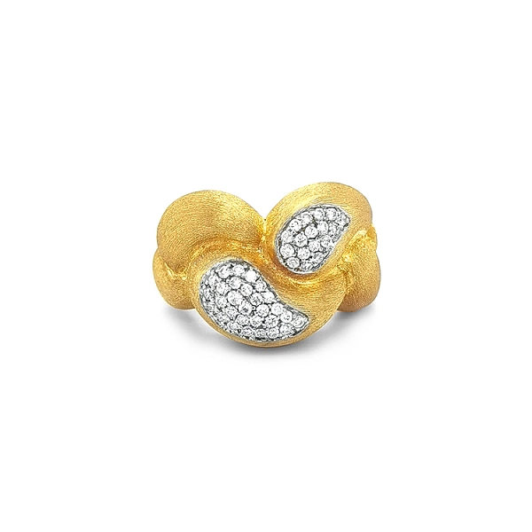 Gold Ring with Diamonds