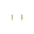 Elegant 14K Yellow Gold Hoop Earrings