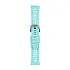 Ice blue silicone strap Tissot 21 mm XS T852.049.329
