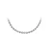 Women’s white gold necklace