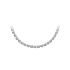 Women’s white gold necklace