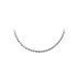 Women’s white gold necklace