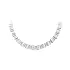 Women’s white gold necklace