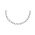 Elegant white gold necklace
