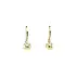 Elegant gold ball earrings