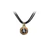 Elegant Gold Necklace on Cord