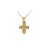 Exclusive Gold Cross Pendant with Jesus Christ