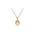 Exclusive Gold Pendant with Coral
