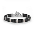 Baraka Men’s Gold Bracelet with Black Ceramic BR351091