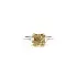 18kt Gold Ring with Fancy Yellow Diamond