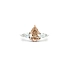 18kt Gold Ring with Fancy Yellow Diamond and White Diamonds