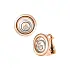 Gold Earrings Chopard Happy Spirit 848230-9001