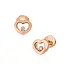 Gold Earrings Chopard Happy Diamonds 83A054-5001