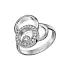 Gold Ring Chopard Happy Diamonds 829769-1011