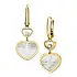 Gold Earrings Chopard Happy Hearts 837482-0310