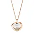 Gold Pendant Chopard Happy Diamonds 79A039-5001