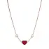 Gold Chopard Happy Hearts Necklace 81A082-5801