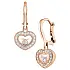 Gold Earrings Chopard Happy Diamonds 83A054-5401