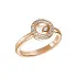 Gold Ring Chopard Happy Diamonds 82A017-5209