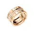 Gold Ring Chopard Ice Cube 827004-5044