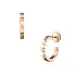 Gold Earrings Chopard Ice Cube 837702-5006